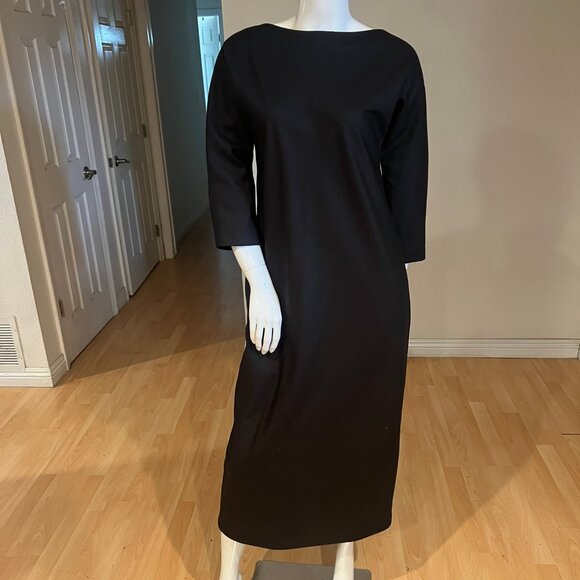 SUSAN LAZAR WOOL CASHMERE BLEND SHEATH DRESS SIZE 10 - Picture 1 of 4